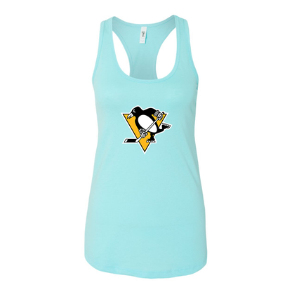 Women's NHL Pittsburgh Penguins Racerback Tank Top