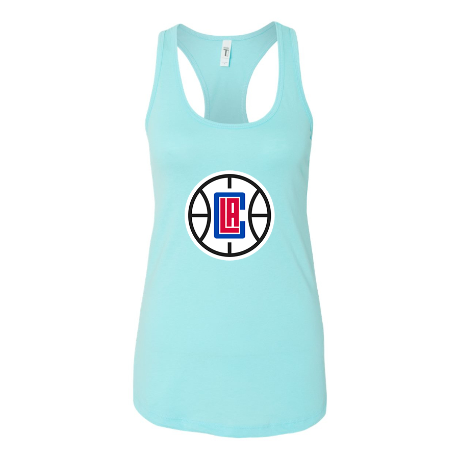 Women's LA Clippers Racerback Tank Top