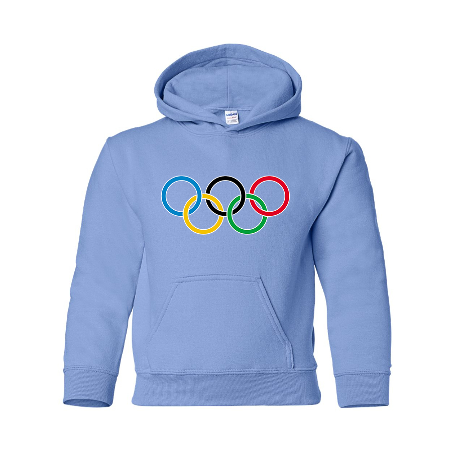 Youth Olympics Rings Pullover Hoodie