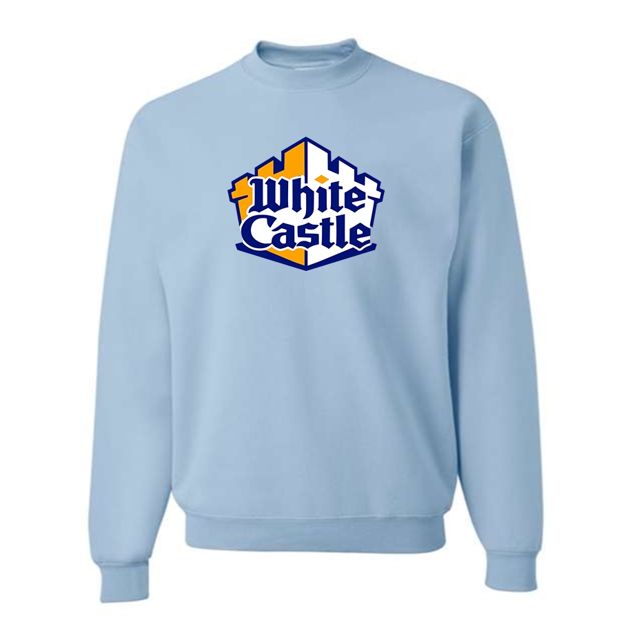 Men's White Castle Crewneck Sweatshirt
