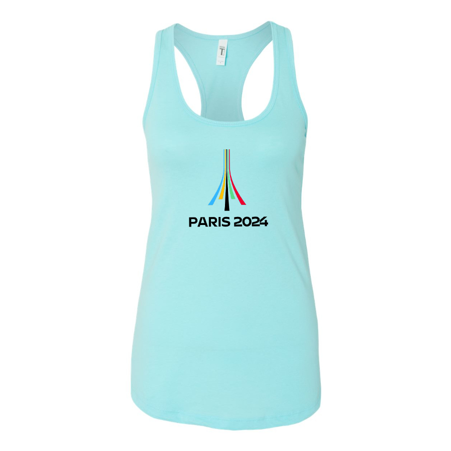 Women's Olympia Paris 2024 Racerback Tank Top