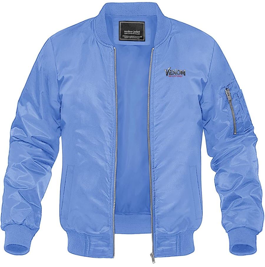Men's Venom The Last Dance Lightweight Bomber Jacket Windbreaker Softshell Varsity Jacket