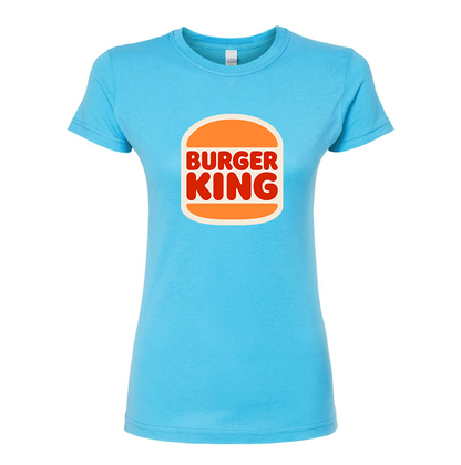 Women's Burger King Round Neck T-Shirt