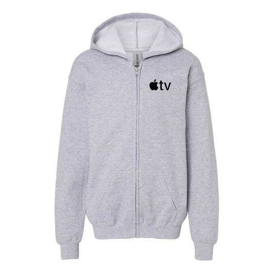 Youth's Apple TV Gildan Heavy Blend Full-Zip Hooded Sweatshirt