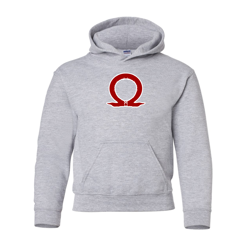 Youth's God Of War Gildan Heavy Blend Hooded Sweatshirt