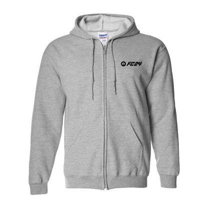 Men's EA Sports FC 24 Gildan Heavy Blend Full-Zip Hooded Sweatshirt