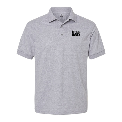 Men's Boss Baby Gildan Dry Blend Jersey Polo