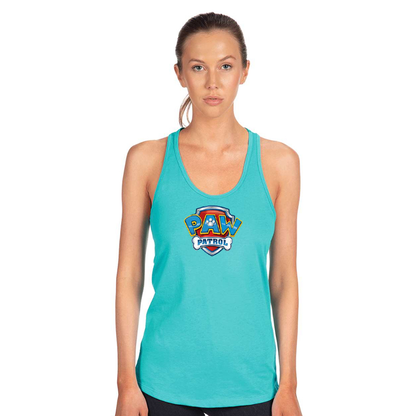 Women's Paw Patrol Next Level Ideal Racerback Tank