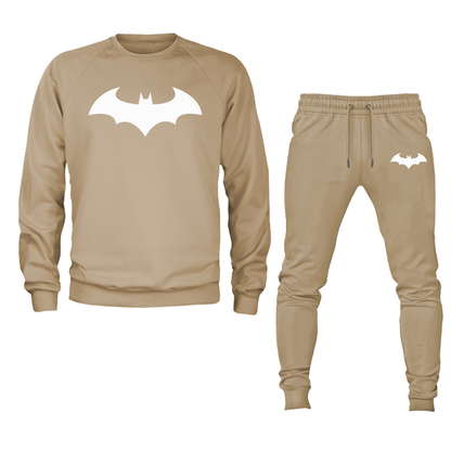 Men's Batman Crewneck Sweatshirt Joggers Set