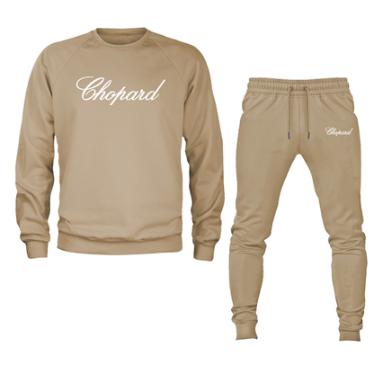 Men's Chopard  Crewneck Sweatshirt Joggers Set