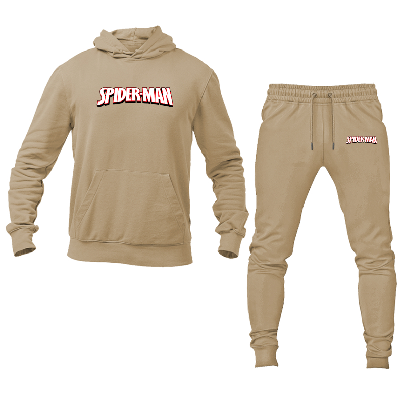 Men's Spider Man Hoodie and Joggers Set
