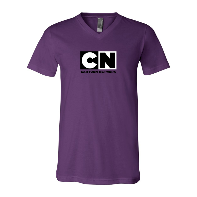 Cartoon Network BELLA  CANVAS  Jersey V-Neck Tee