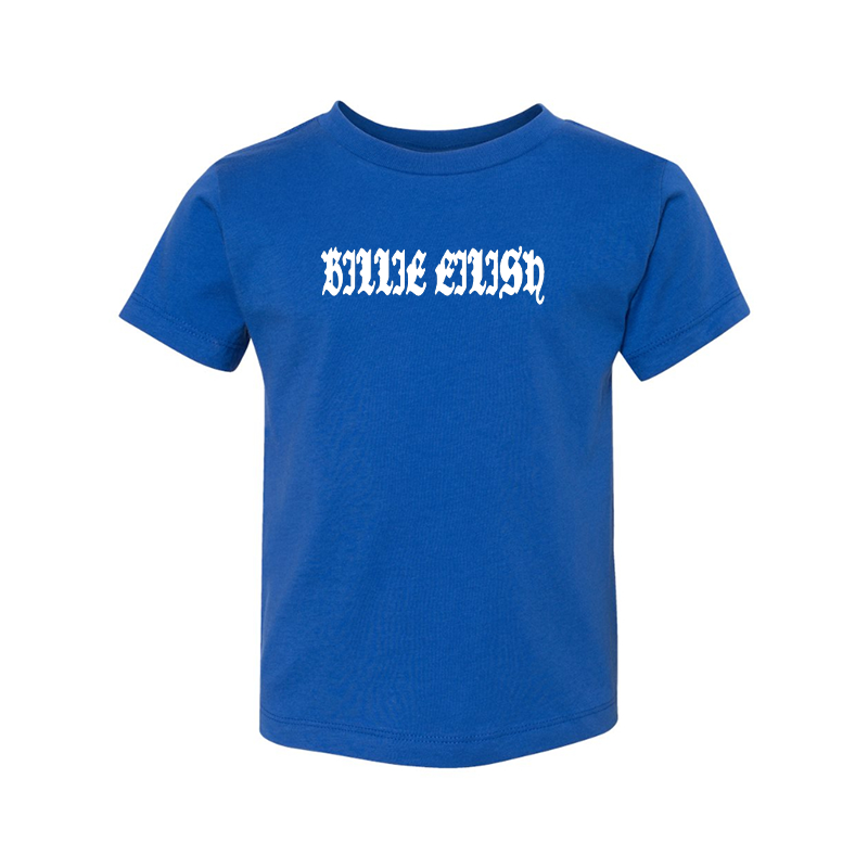 Billie Eilish BELLA  CANVAS Toddler Jersey Tee