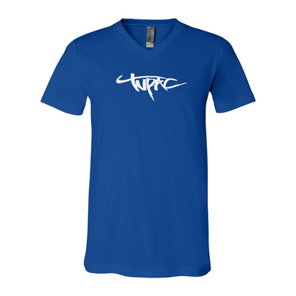 Tupac BELLA  CANVAS  Jersey V-Neck Tee