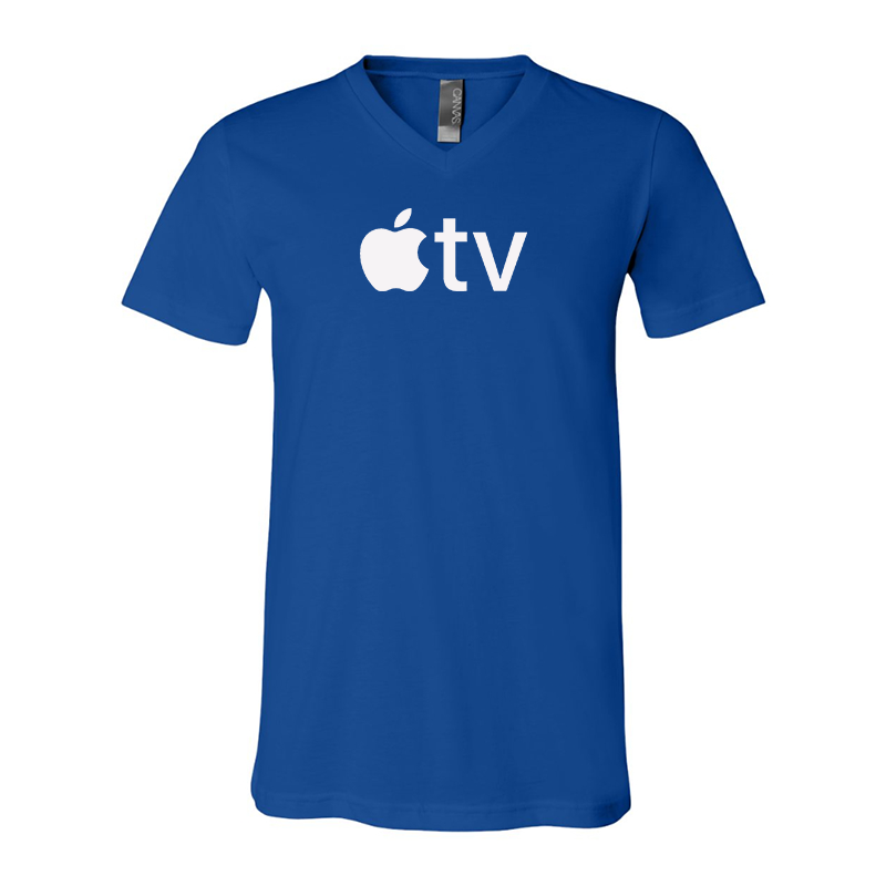 Apple TV BELLA  CANVAS  Jersey V-Neck Tee