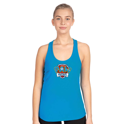 Women's Paw Patrol Next Level Ideal Racerback Tank