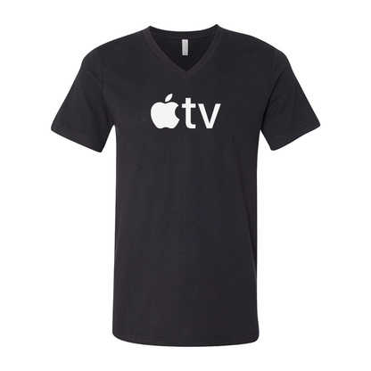 Apple TV BELLA  CANVAS  Jersey V-Neck Tee