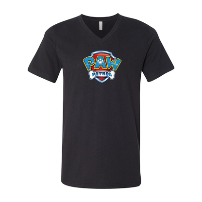 Paw Patrol BELLA  CANVAS  Jersey V-Neck Tee