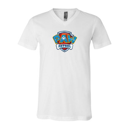 Paw Patrol BELLA  CANVAS  Jersey V-Neck Tee