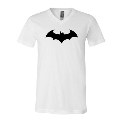 Batman BELLA  CANVAS  Jersey V-Neck Tee