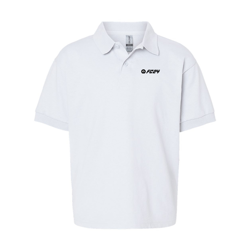 Youth's EA Sports FC 24 Gildan Dry Blend Jersey Polo
