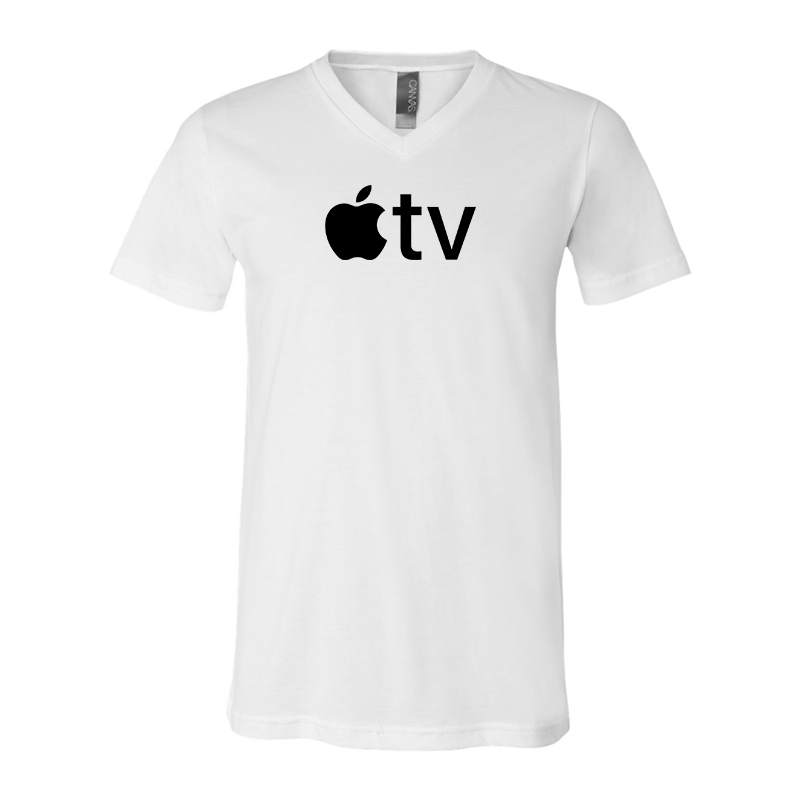 Apple TV BELLA  CANVAS  Jersey V-Neck Tee