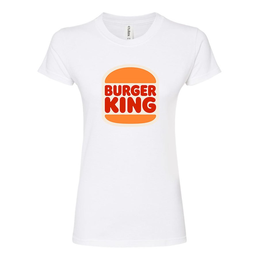 Women's Burger King Round Neck T-Shirt
