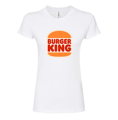 Women's Burger King Round Neck T-Shirt