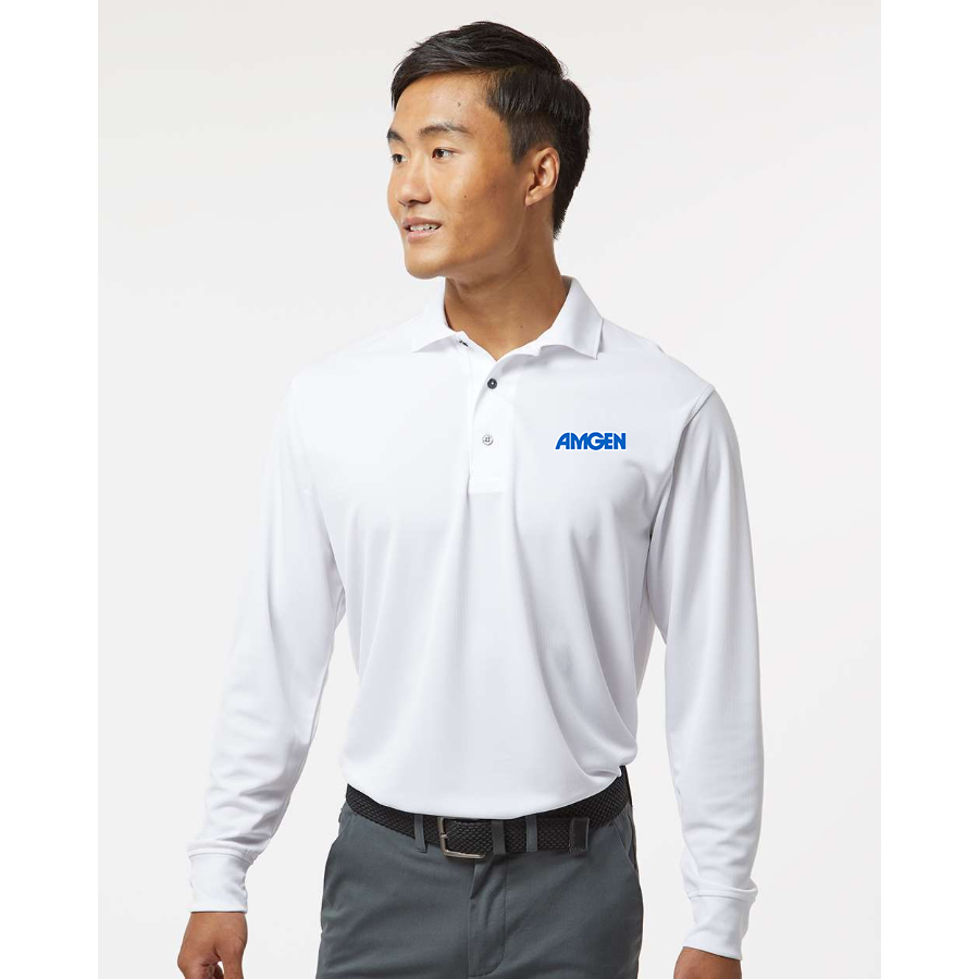 Men's Amgen Paragon Prescott Long Sleeve Polo