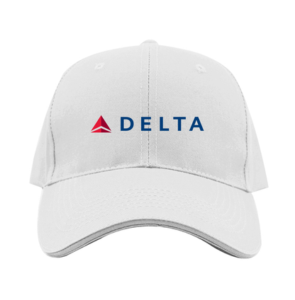 Delta Airlines Dad Baseball Cap Hat