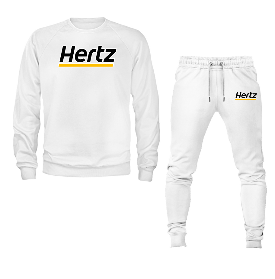 Men's Hertz Crewneck Sweatshirt Joggers Suit