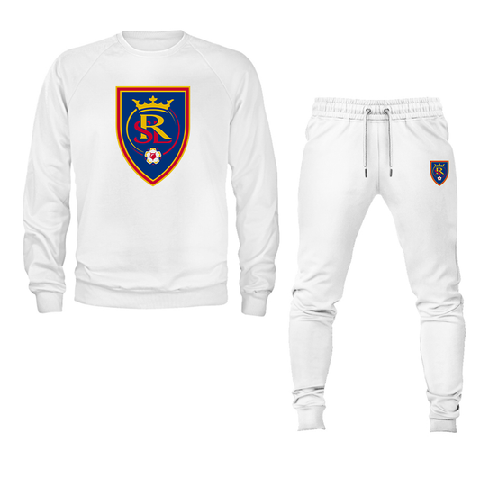 Men's Real Salt Lake Soccer Crewneck Sweatshirt Joggers Suit