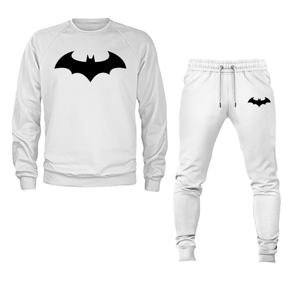 Men's Batman Crewneck Sweatshirt Joggers Set