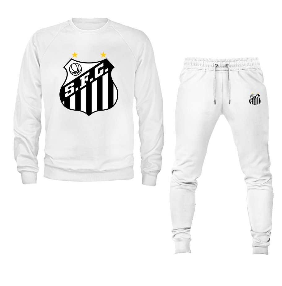 Men's Santos FC Crewneck Sweatshirt Joggers Suit