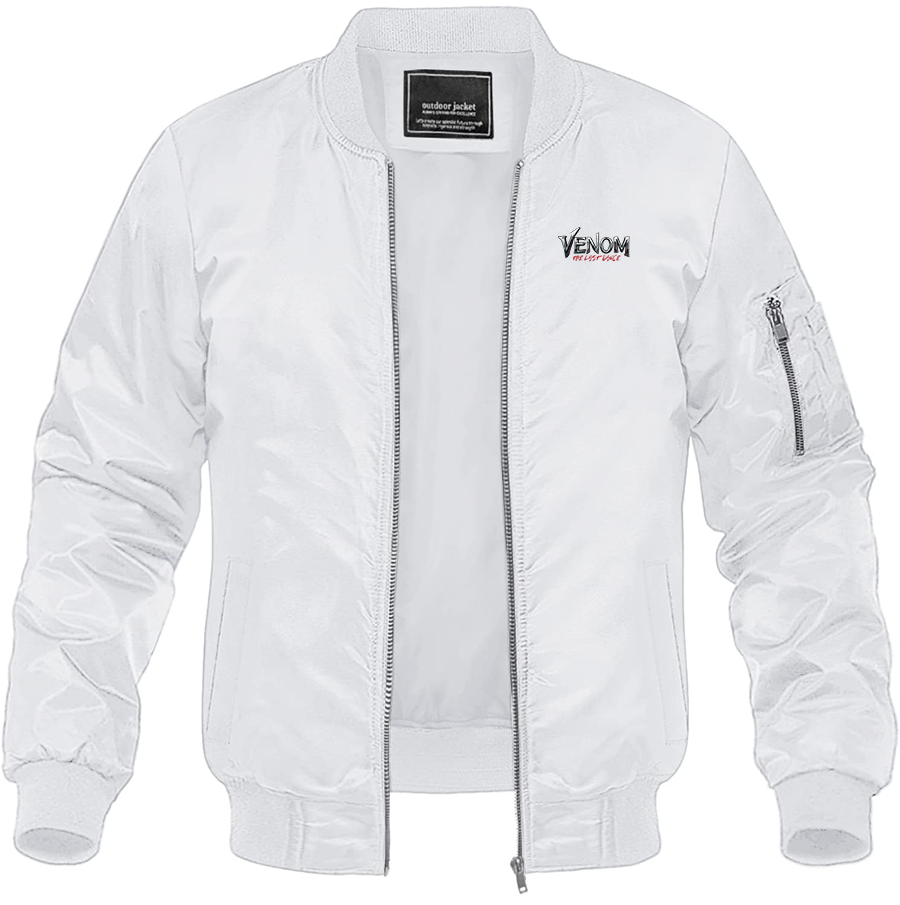 Men's Venom The Last Dance Lightweight Bomber Jacket Windbreaker Softshell Varsity Jacket