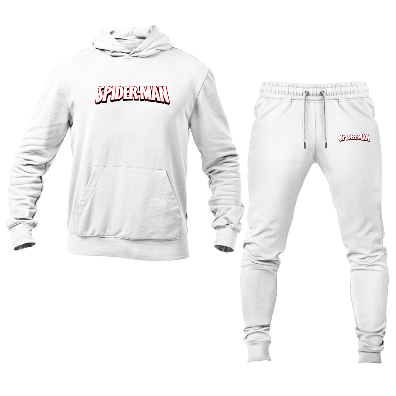 Men's Spider Man Hoodie and Joggers Set