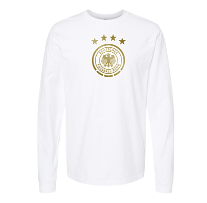 Men's Germany soccer Long sleeves T-Shirt