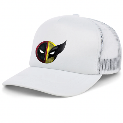 Deadpool & Wolverine Dad Trucker Hat