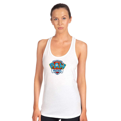 Women's Paw Patrol Next Level Ideal Racerback Tank