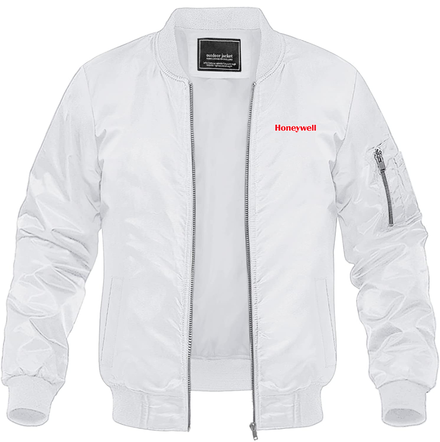 Men's Honeywell  Lightweight Bomber Jacket Windbreaker Softshell Varsity Jacket