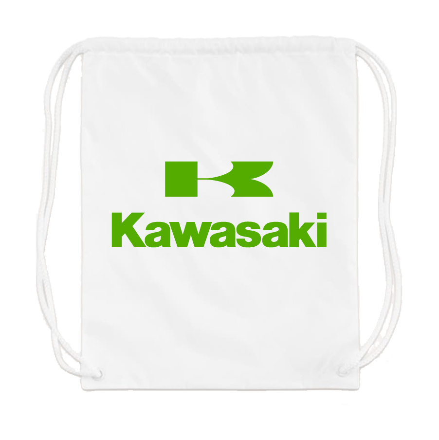 Kawasaki Bike Motorcycle Drawstring Bag