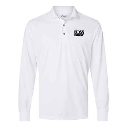 Men's Boss Baby Paragon Prescott Long Sleeve Polo