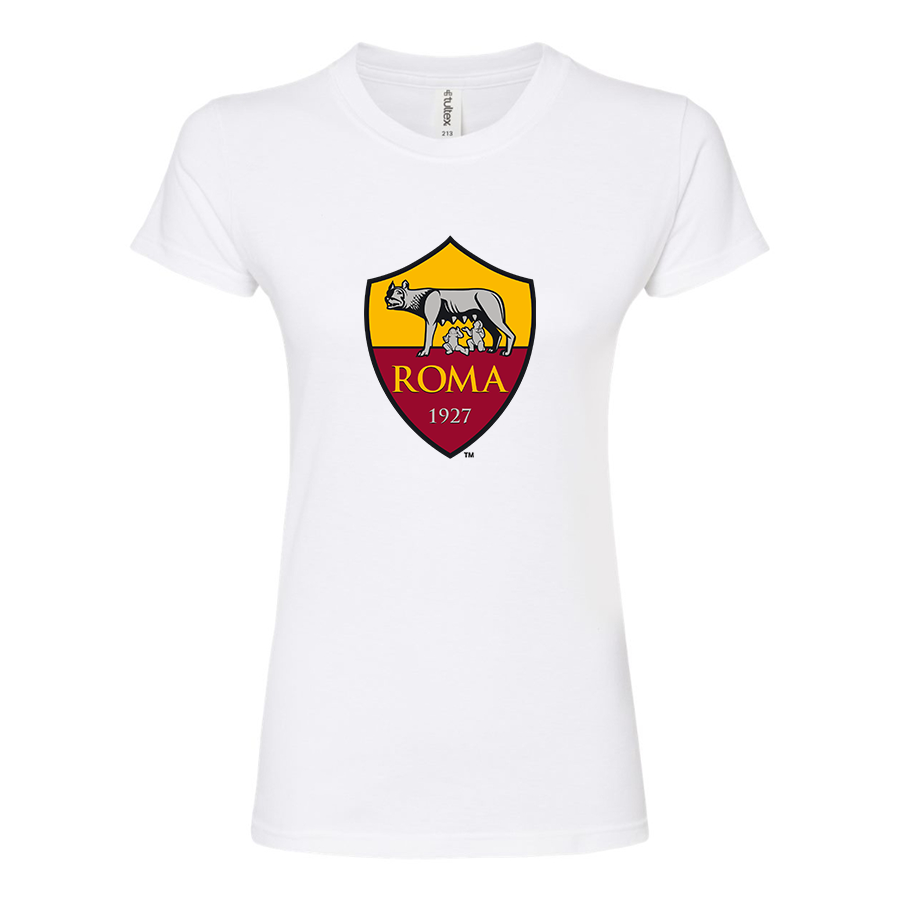 Women's AS Roma Round Neck T-Shirt
