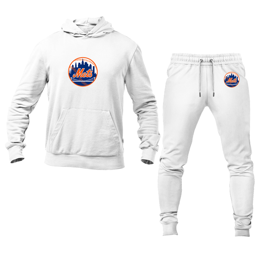 Men's New York Mets Hoodie and Joggers Set