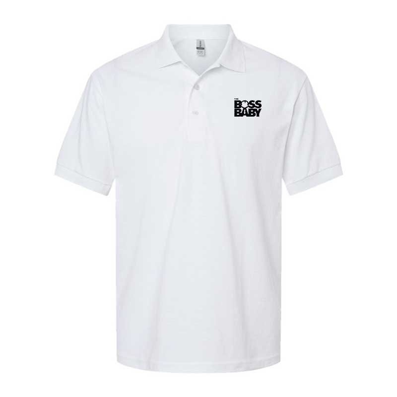 Men's Boss Baby Gildan Dry Blend Jersey Polo