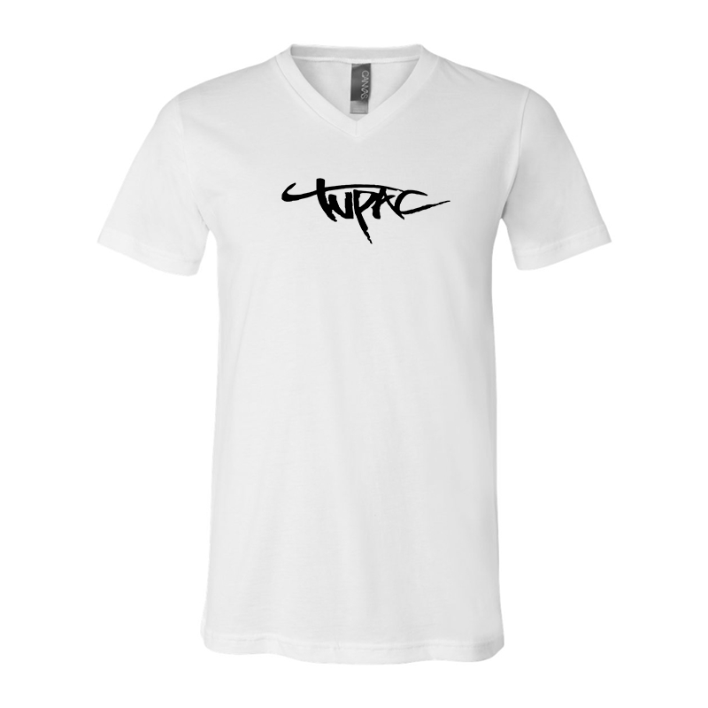 Tupac BELLA  CANVAS  Jersey V-Neck Tee
