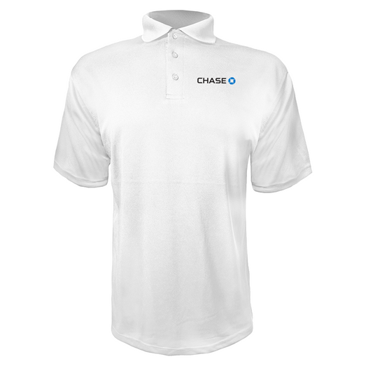 Men' Chase Bank Polyester Polos