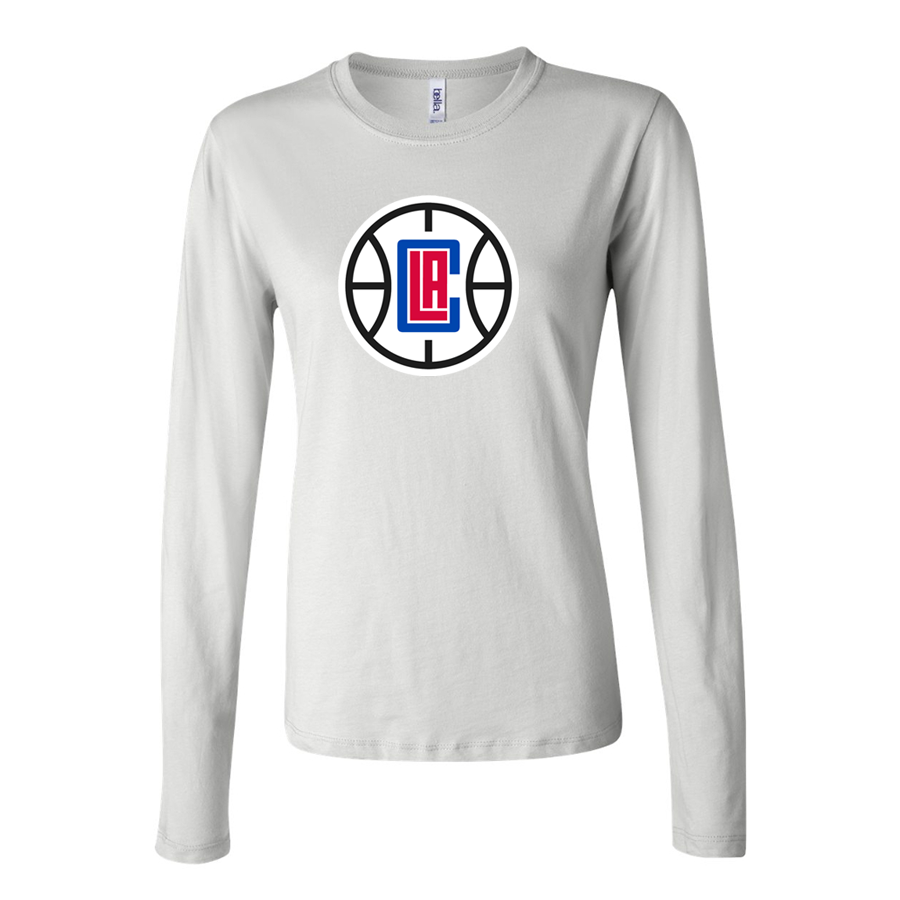 Women's LA Clippers  Long Sleeve T-Shirt