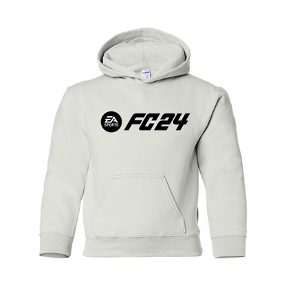 Youth's EA Sports FC 24  Gildan Heavy Blend Hooded Sweatshirt