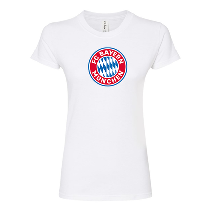Women's FC Bayern Munich Round Neck T-Shirt